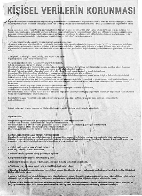 Kişisel verilerin korunması